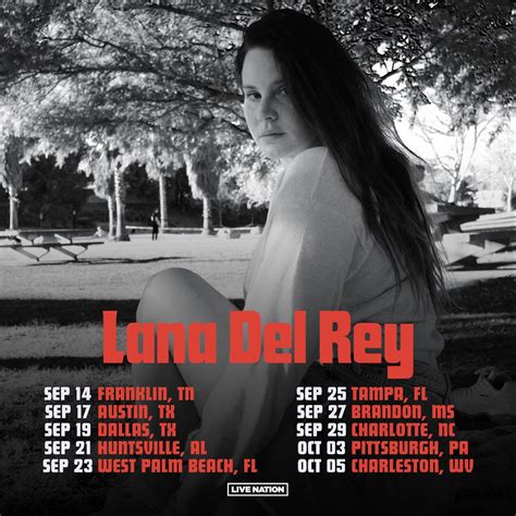 lana del rey concert song list|Lana Del Rey Average Setlists 